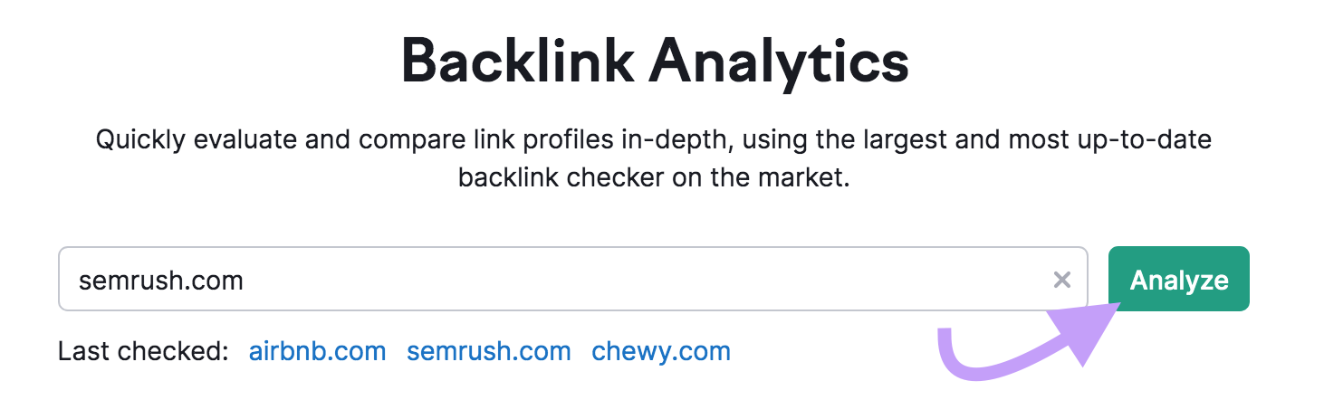 "sr03.flikover.net" domain entered into the Backlinks tool search bar