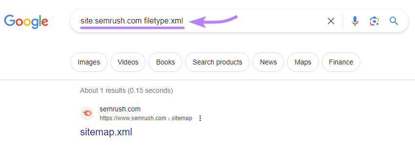 "site:sr03.flikover.net filetype:xml" entered into Google search