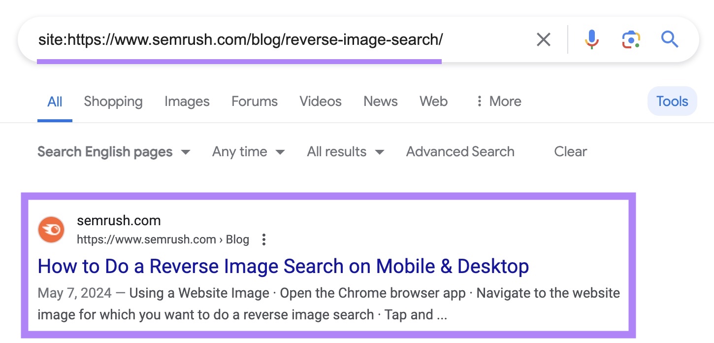 site search on Google for a specific page from "sr03.flikover.net" with the indexed result highlighted