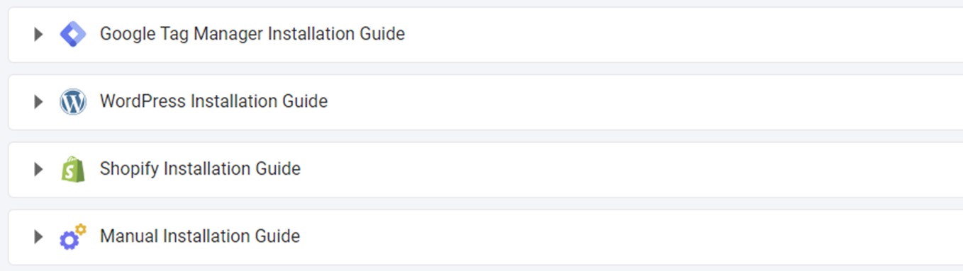 Various installation guides under the Script Installation tab in X-Ray.
